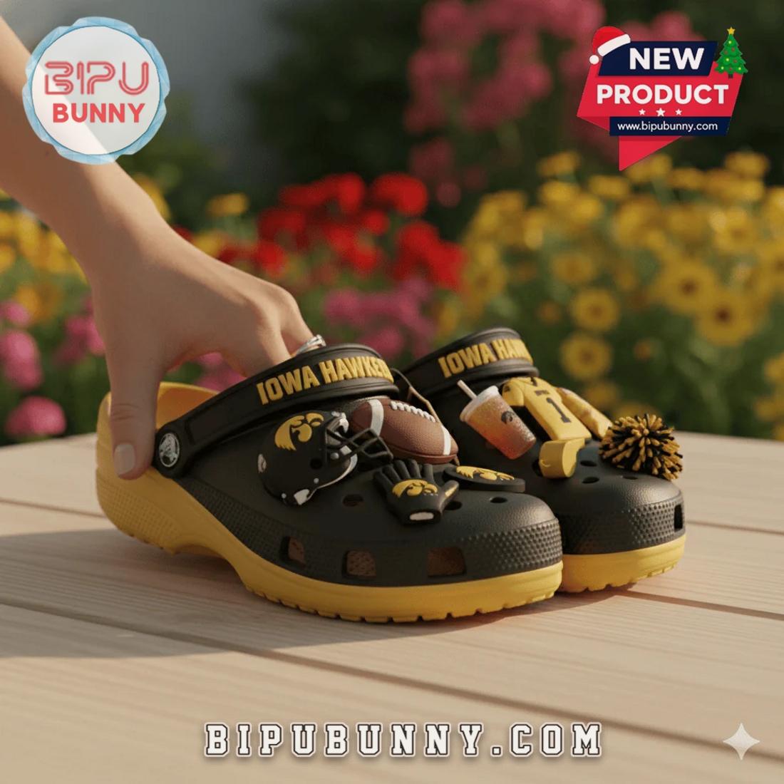 2025 Iowa Hawkeyes Limited Crocs Clogs 2025 Iowa Hawkeyes Limited Crocs Clogs