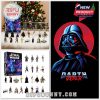 Star Wars Advent Calendar 2025 with collectible figures and Darth Vader art beside a holiday-themed tree!
