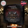 A collector's edition Vampire Diaries-themed advent calendar featuring a snowy Victorian mansion lit from within, framed in ornate gothic patterns with holiday undertones!