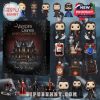 A full set view of the 2025 Vampire Diaries Advent Calendar, including character mini-figures and signature props representing the series' dark fantasy universe!