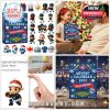 Toronto Blue Jays holiday-themed Advent Calendar featuring detailed mini figurines and decorations, all styled with team colors and branding!
