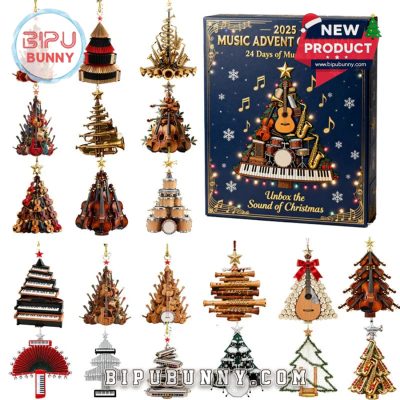 24 Day Musical Christmas Tree Advent Calendar 2025