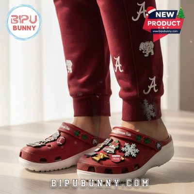Alabama Crimson Tide Christmas 2025 Crocs Clogs