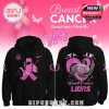 Detroit Lions Breast Cancer Awareness Month hoodie with pink ribbon and football design, featuring the 
