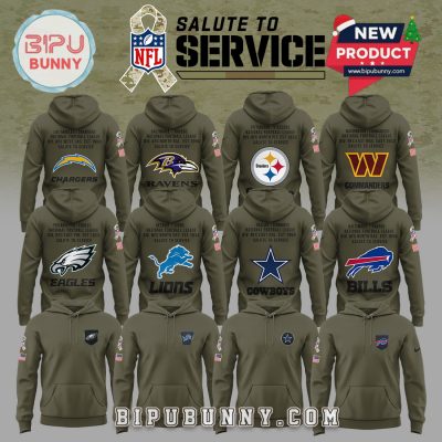 All Team NFL Salute To Service Limited Edition Hoodie 2025