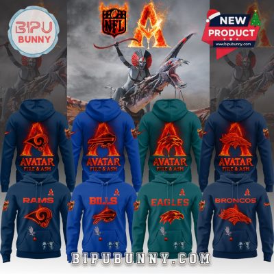 All Team NFL x Avatar Fire and Ash Limited Edition Hoodie