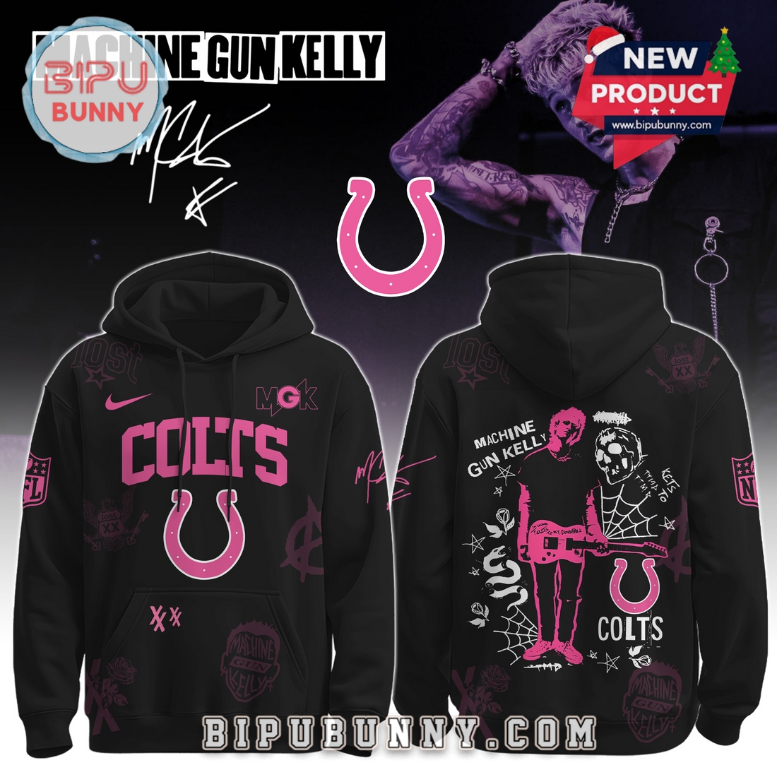 All Team NFL x MGK The Lost Americana Tour 2025 Hoodie All Team NFL x MGK The Lost Americana Tour 2025 Hoodie