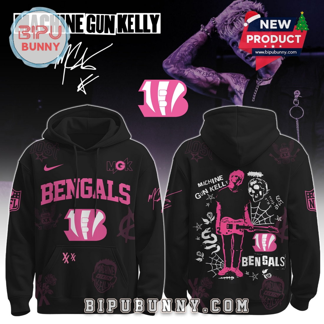 All Team NFL x MGK The Lost Americana Tour 2025 Hoodie All Team NFL x MGK The Lost Americana Tour 2025 Hoodie