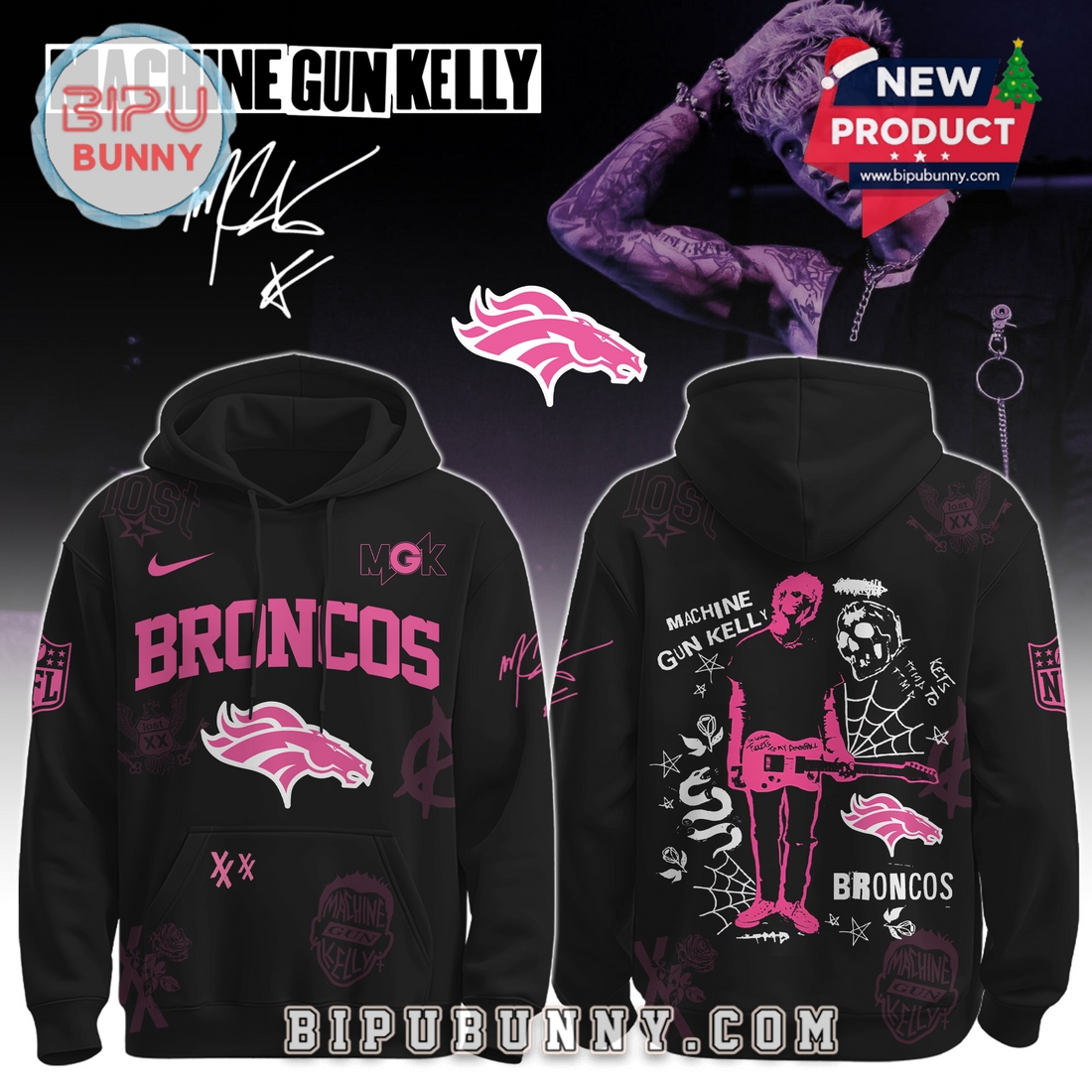 All Team NFL x MGK The Lost Americana Tour 2025 Hoodie All Team NFL x MGK The Lost Americana Tour 2025 Hoodie