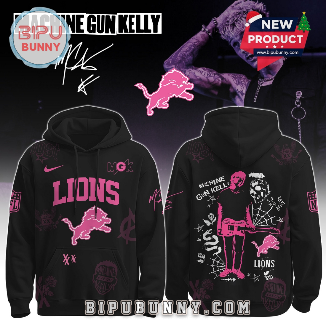 All Team NFL x MGK The Lost Americana Tour 2025 Hoodie All Team NFL x MGK The Lost Americana Tour 2025 Hoodie