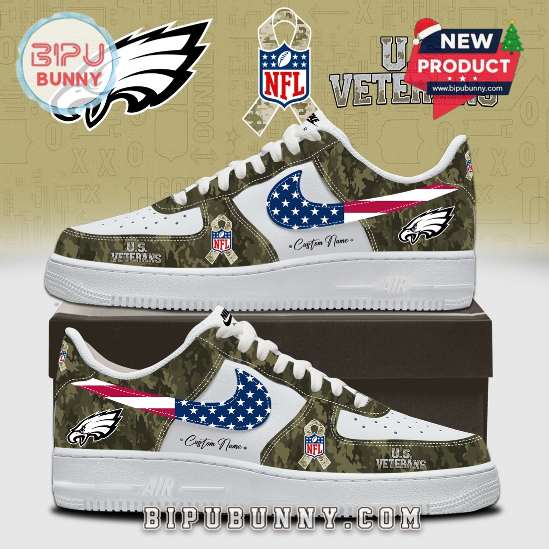 All Team NFL x US Veterans Day Limited Edition Air Force 1 All Team NFL x US Veterans Day Limited Edition Air Force 1