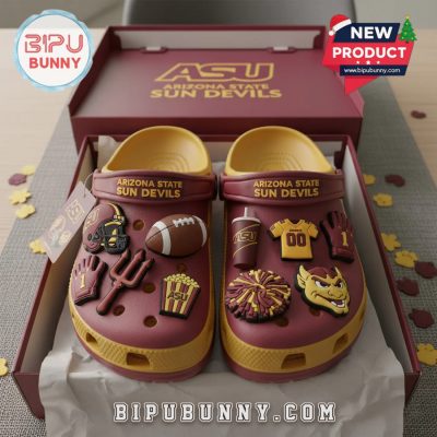 Arizona State Sun Devils Football Crocs Clogs