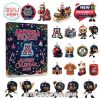 Holiday-themed University of Arizona Advent Calendar set showing all 24 collectible pieces, combining school pride with Christmas spirit!