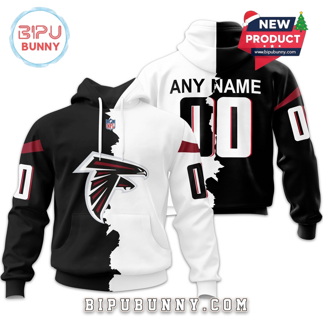 Atlanta Falcons 2025 NFL Home Mix Away Hoodie Atlanta Falcons 2025 NFL Home Mix Away Hoodie