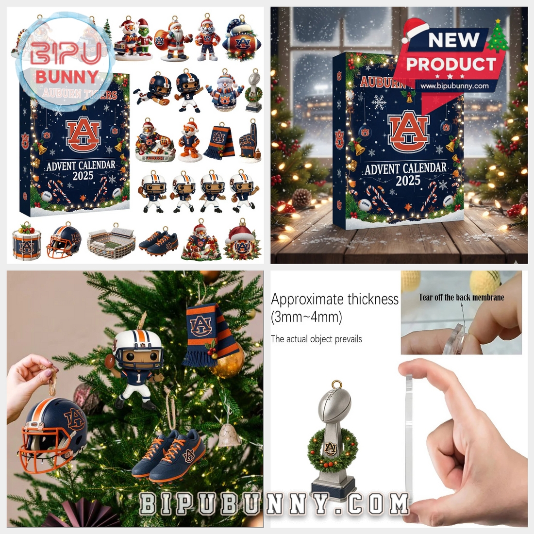 Auburn Tigers Advent Calendar 2025 Auburn Tigers Advent Calendar 2025