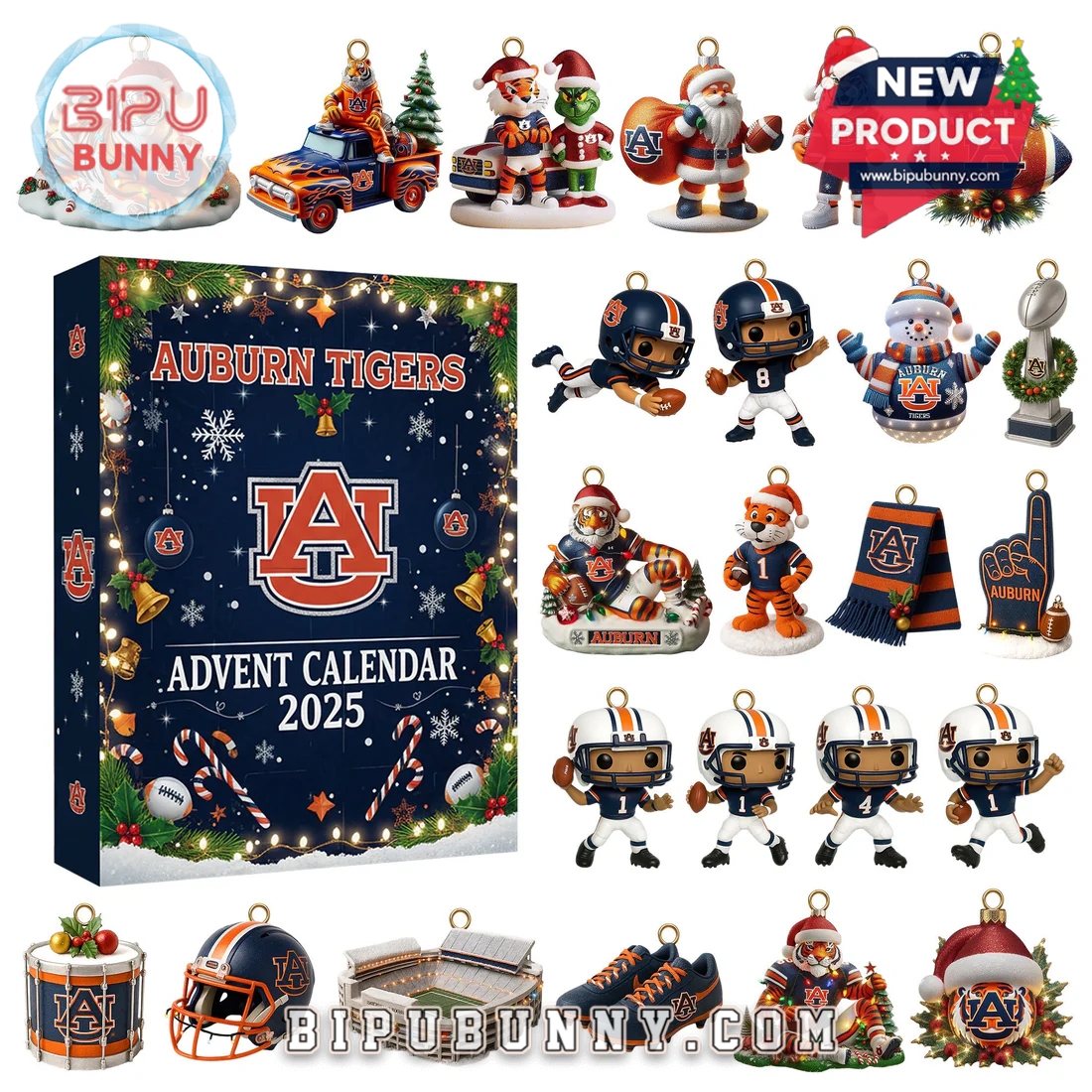 Auburn Tigers Advent Calendar 2025 Auburn Tigers Advent Calendar 2025
