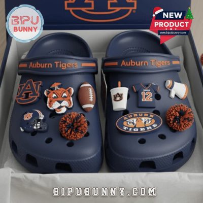 Auburn Tigers Football Crocs Clogs