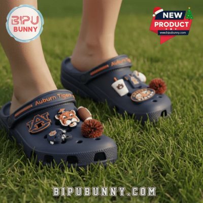 Auburn Tigers Football Crocs Clogs