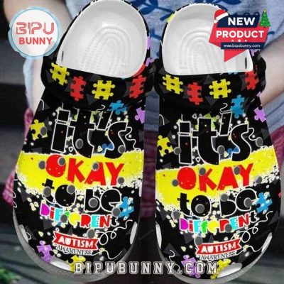 Autism Awareness Day It’s Ok To Be Different Crocs Clogs Autism Awareness Day It’s Ok To Be Different Crocs Clogs