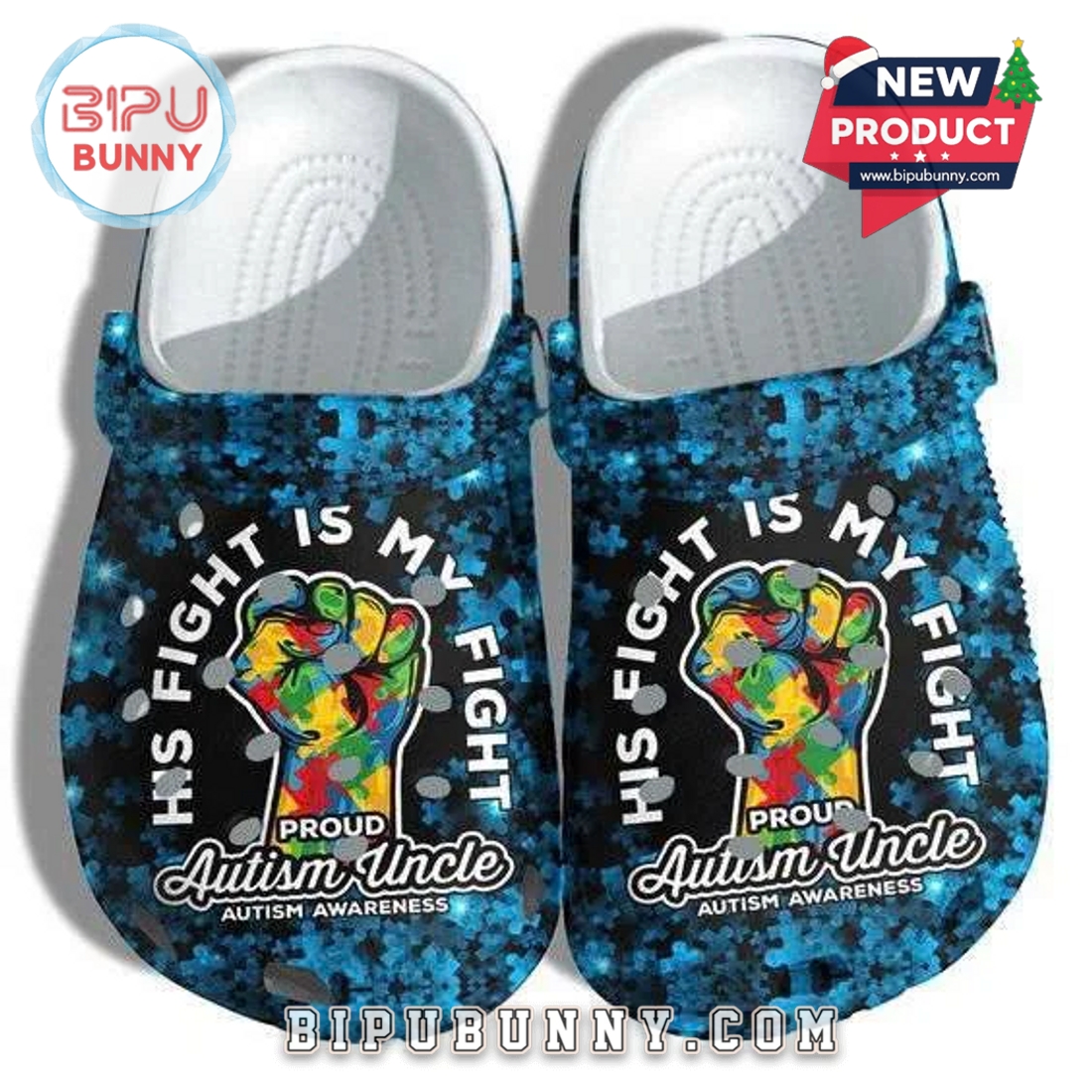 Autism Awareness His Fight Is My Fight Autism Uncle Crocs Clogs Autism Awareness His Fight Is My Fight Autism Uncle Crocs Clogs