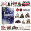 A complete visual of the Backstreet Boys holiday ornament collection from the calendar, each representing a memorable era or Christmas moment!
