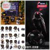 Baltimore Ravens themed advent calendar box for 2025 with collectible football-themed ornaments and figures arranged around it!