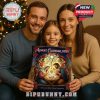 A joyful Christmas moment with a family holding a scripture-based advent calendar that blends holiday spirit with biblical reflection!