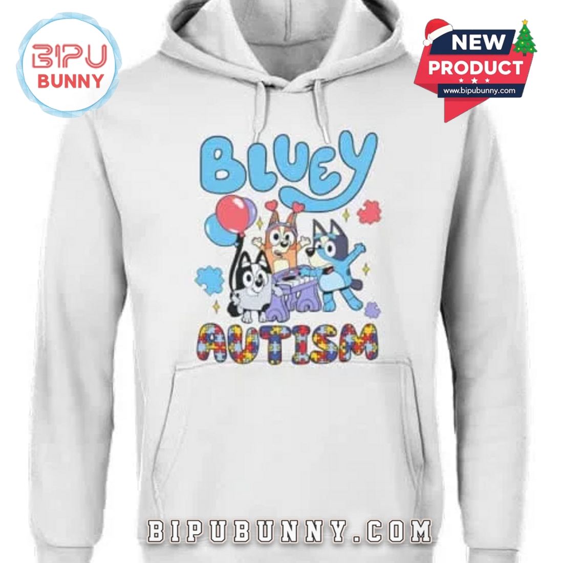 Bluey Autism Awareness Accept Understand Love T-Shirt Bluey Autism Awareness Accept Understand Love T-Shirt