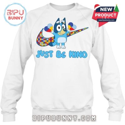 Bluey Just Be Kind Autism Awareness Unisex T-Shirt
