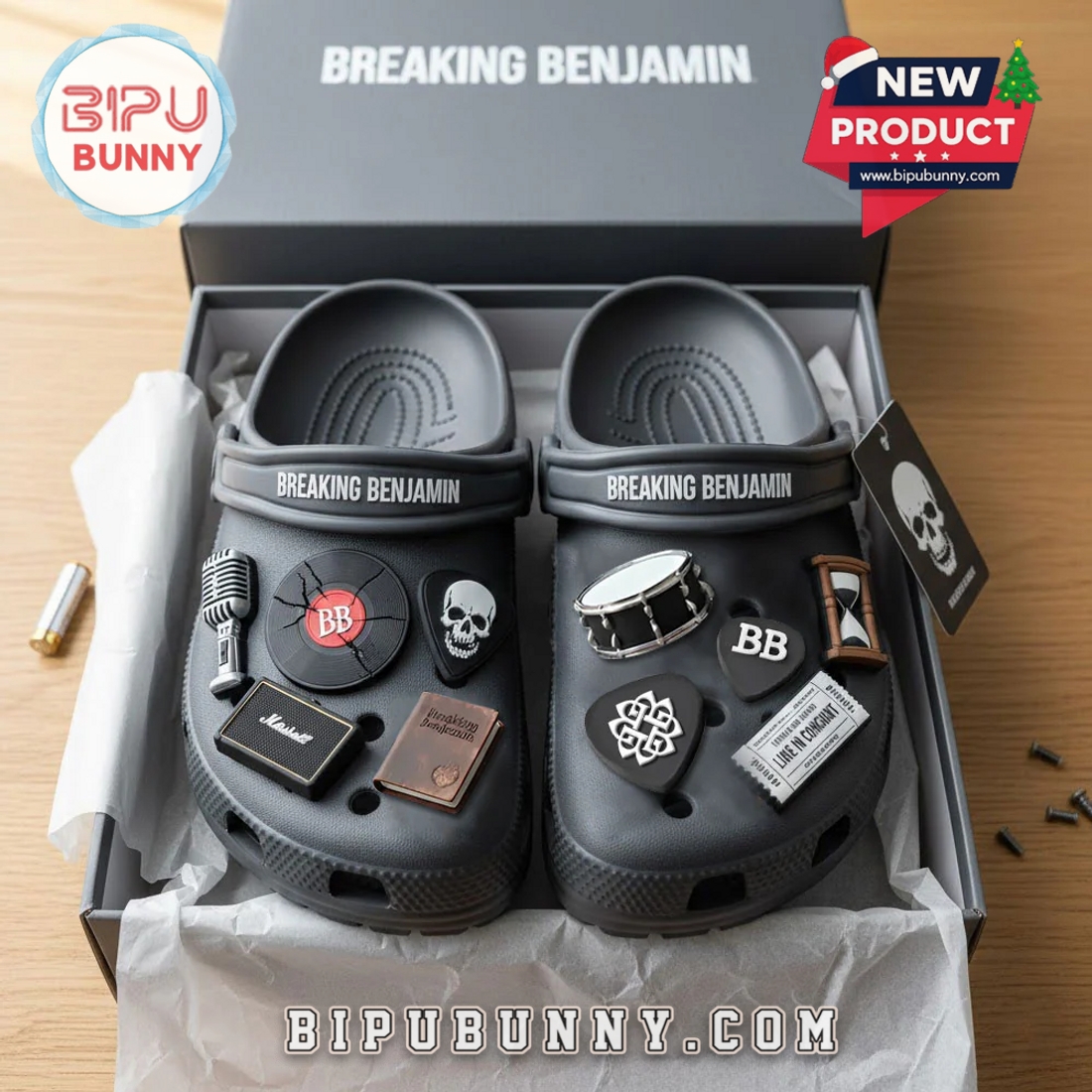 Breaking Benjamin Crocs Clogs Breaking Benjamin Crocs Clogs