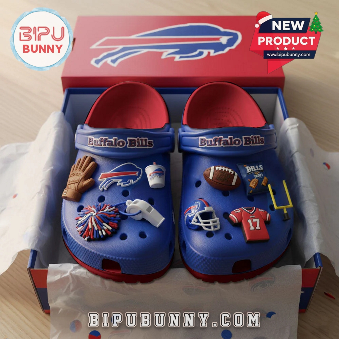 Buffalo Bills Football Crocs Clogs Buffalo Bills Football Crocs Clogs