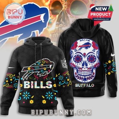 Buffalo Bills NFL Dia de los Muertos Limited Editions Hoodie