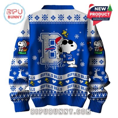 Buffalo Bills NFL Peanuts Snoopy Ugly Sweater 2025