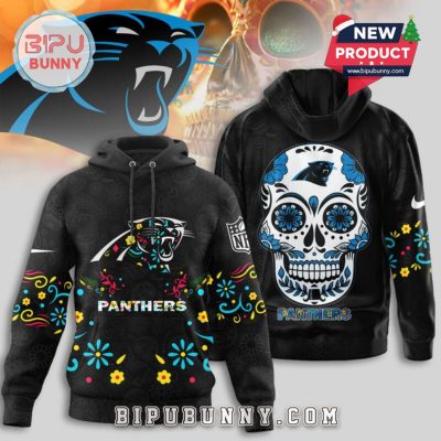Carolina Panthers NFL Dia de los Muertos Limited Editions Hoodie