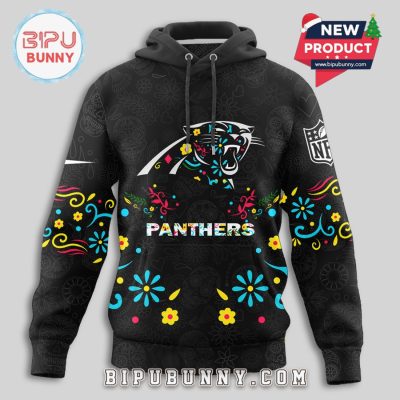 Carolina Panthers NFL Dia de los Muertos Limited Editions Hoodie
