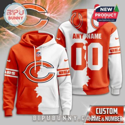 Chicago Bears 2025 Victory Split Hoodie