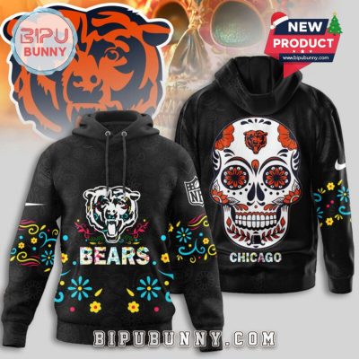 Chicago Bears NFL Dia de los Muertos Limited Editions Hoodie
