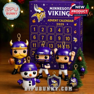 Christmas 2025 Minnesota Vikings Advent Calendar Limited Edition