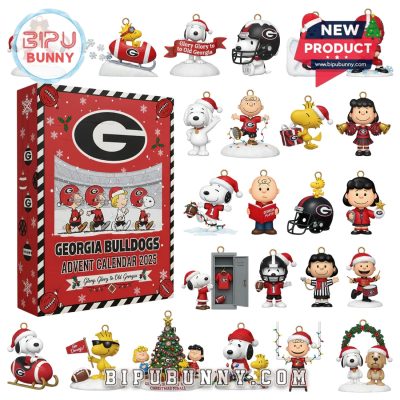 Christmas 2025 Georgia Bulldogs Advent Calendar