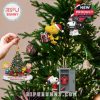 A festive display of Georgia Bulldogs ornaments featuring Peanuts characters on a Christmas tree!