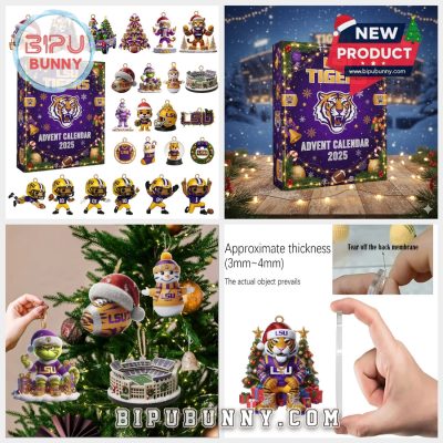 Christmas 2025 LSU Tigers Advent Calendar