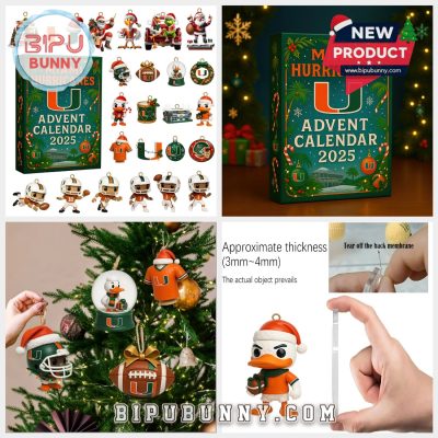 Christmas 2025 Miami Hurricanes Advent Calendar