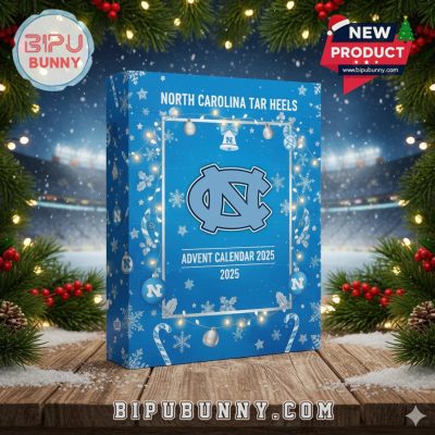 Christmas 2025 North Carolina Tar Heels Advent Calendar