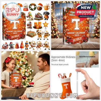 Christmas 2025 Tennessee Volunteers Advent Calendar