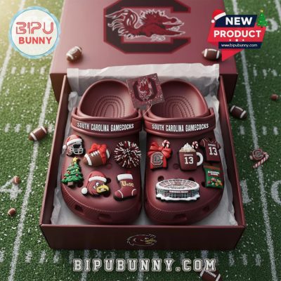 Christmas South Carolina Gamecocks 2025 Crocs Clogs