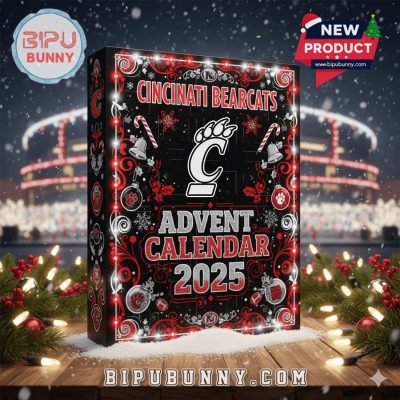 Cincinnati Bearcats Advent Calendar 2025