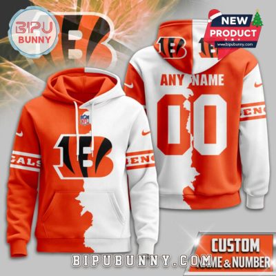 Cincinnati Bengals 2025 Victory Split Hoodie