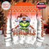 Rear design of the Cincinnati Bengals Grinch sweater showing the same graphic and text with orange-to-white fade, snowflakes, and the team’s playful holiday-themed look!