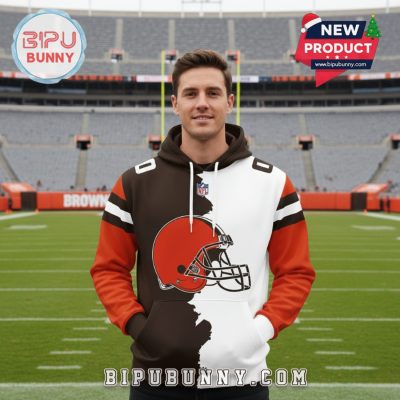 Cleveland Browns 2025 NFL Home Mix Away Hoodie
