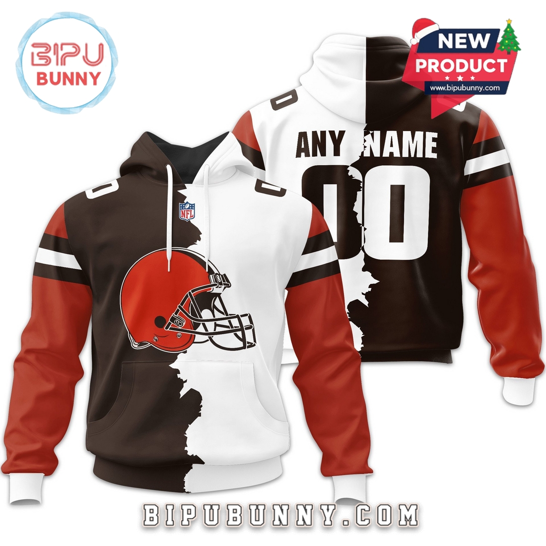 Cleveland Browns 2025 NFL Home Mix Away Hoodie Cleveland Browns 2025 NFL Home Mix Away Hoodie